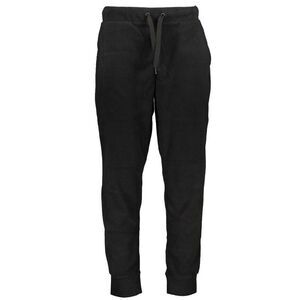 Gianmarco Venturi Drawstring Joggers with Pockets Men Black Bottoms